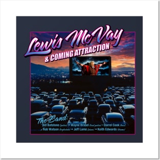 Back Logo -1982  Lewis McVay & Coming Attraction Posters and Art